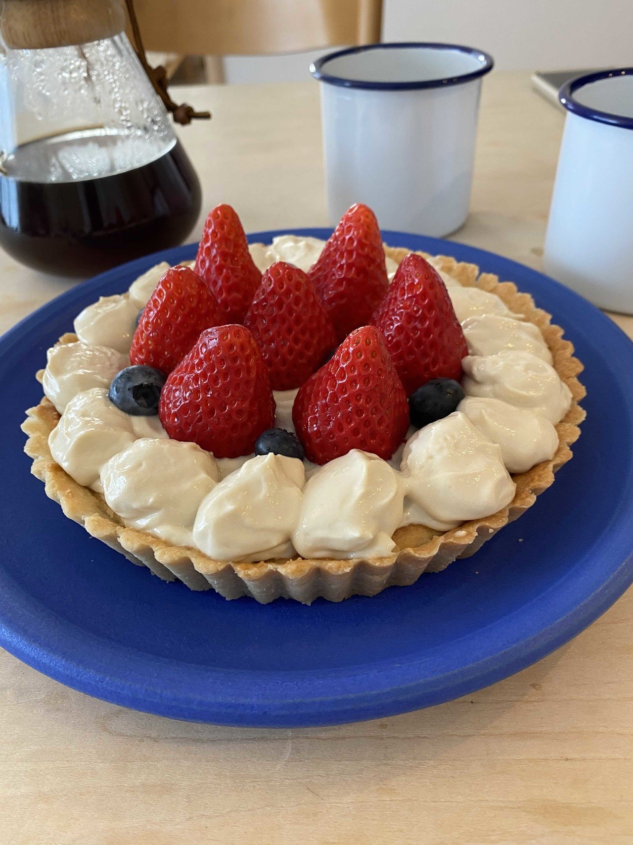 最近の週末はお菓子作り きょうは 米粉と豆腐クリームで作ったいちごのタルト 豆腐クリームは淡白で重い感じがしたので 生クリーム の方が好みかな 愛してやまないポートランドの陶芸家 Dinaのブルーの器に乗 Fumi Note 最近の週末はお菓子作り きょうは 米粉と豆腐クリームで作ったいちごのタルト 豆腐クリームは淡白で重い感じがしたので 生クリーム の方が好みかな 愛してやまないポートランドの陶芸家 Dinaのブルーの器に乗 Fumi Note