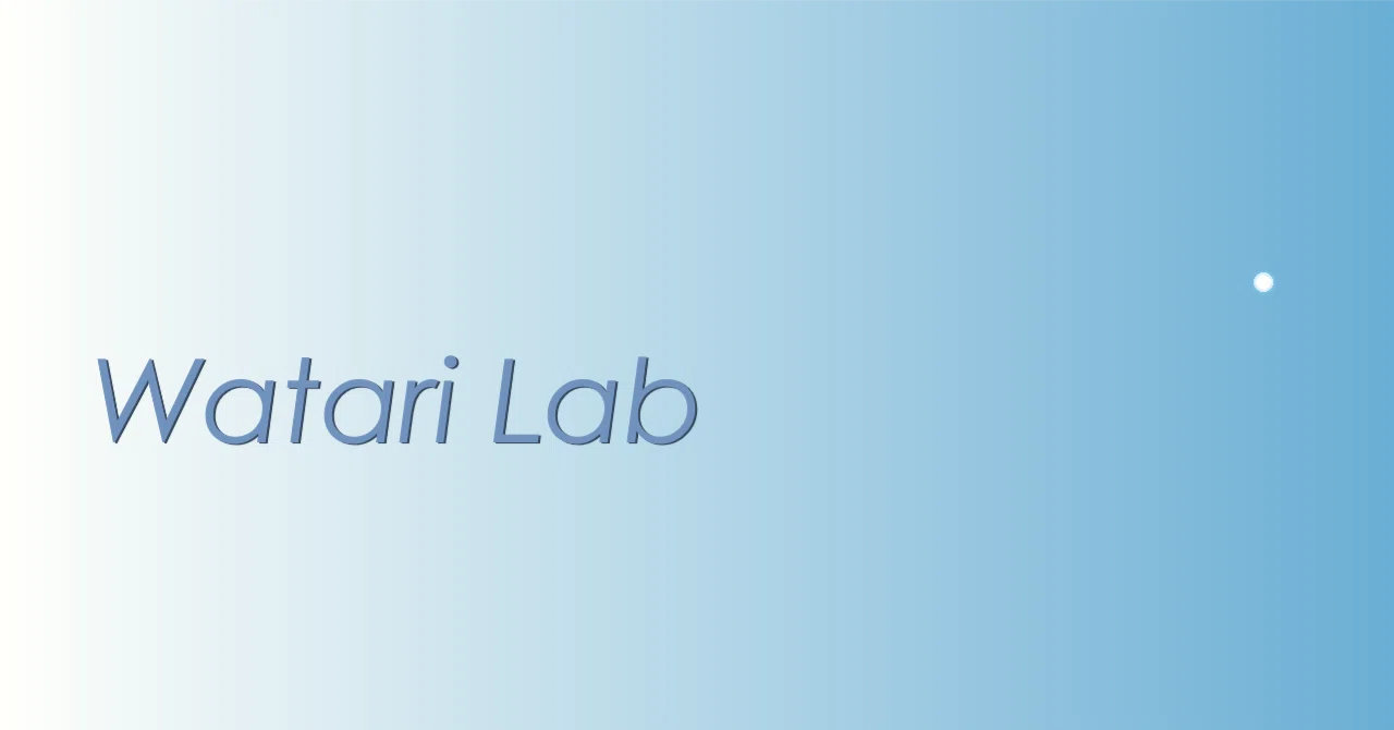Watari Lab｜IFS × AI × Self-Care｜note