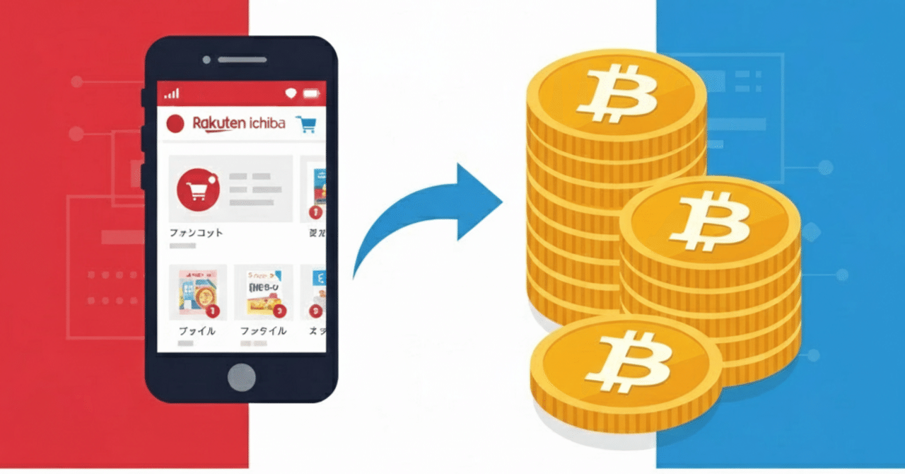 ✨ 【ノーリスク/入金不要】楽天の買い物でビットコインをもらえる！bitFlyer（ビットフライヤー）｜crypt fisher