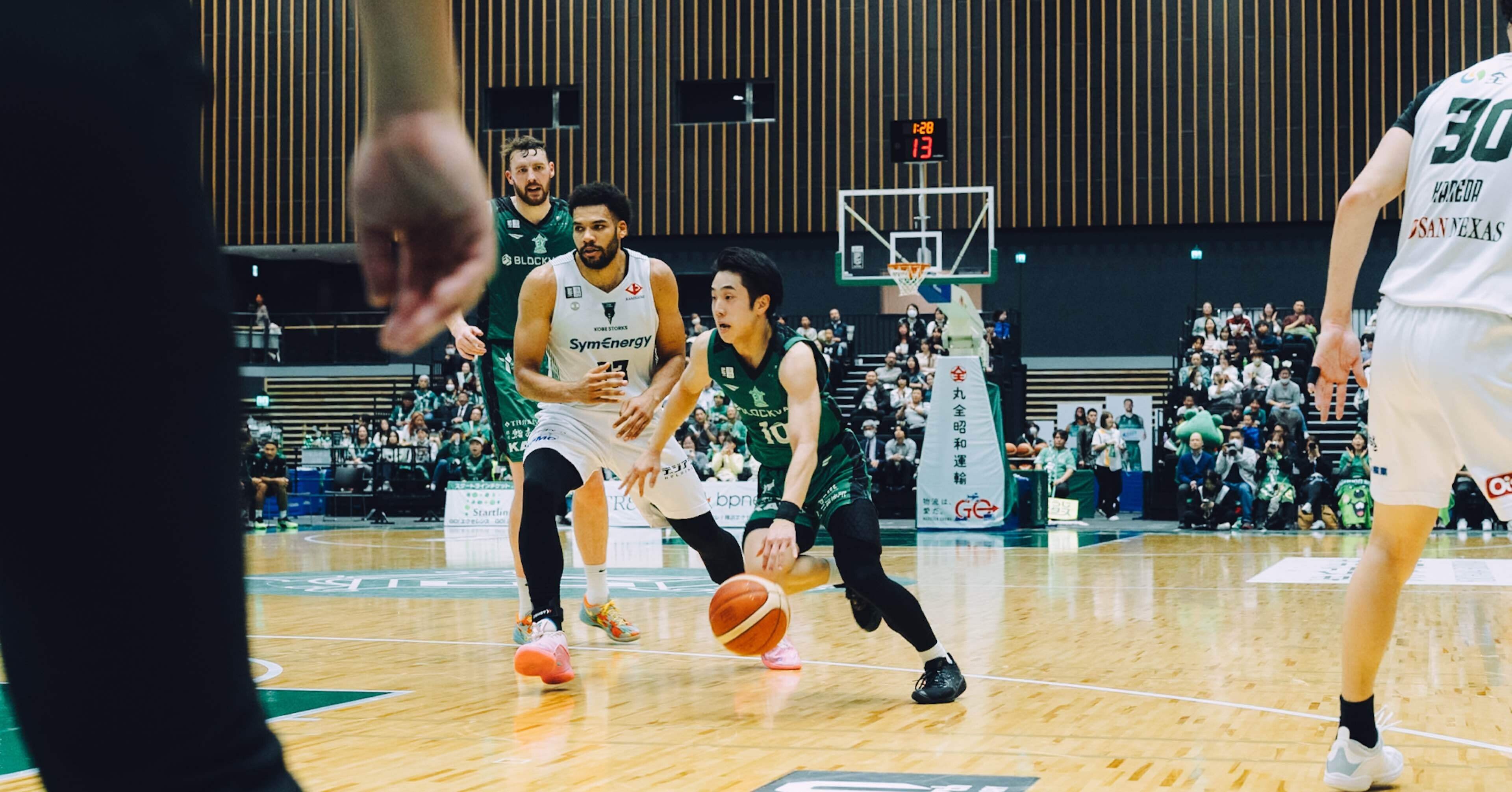 EX観戦記 vol.4 vs 神戸ストークス G1】攻守に渡り自由なエクセレンス