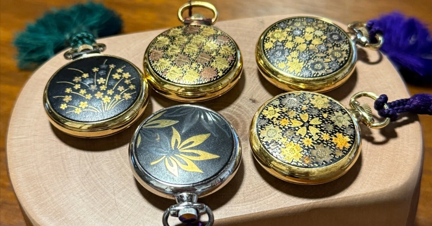 シチズン 和装 懐中時計 着物用 クォーツ 稼働品 ポケットウォッチ美品 