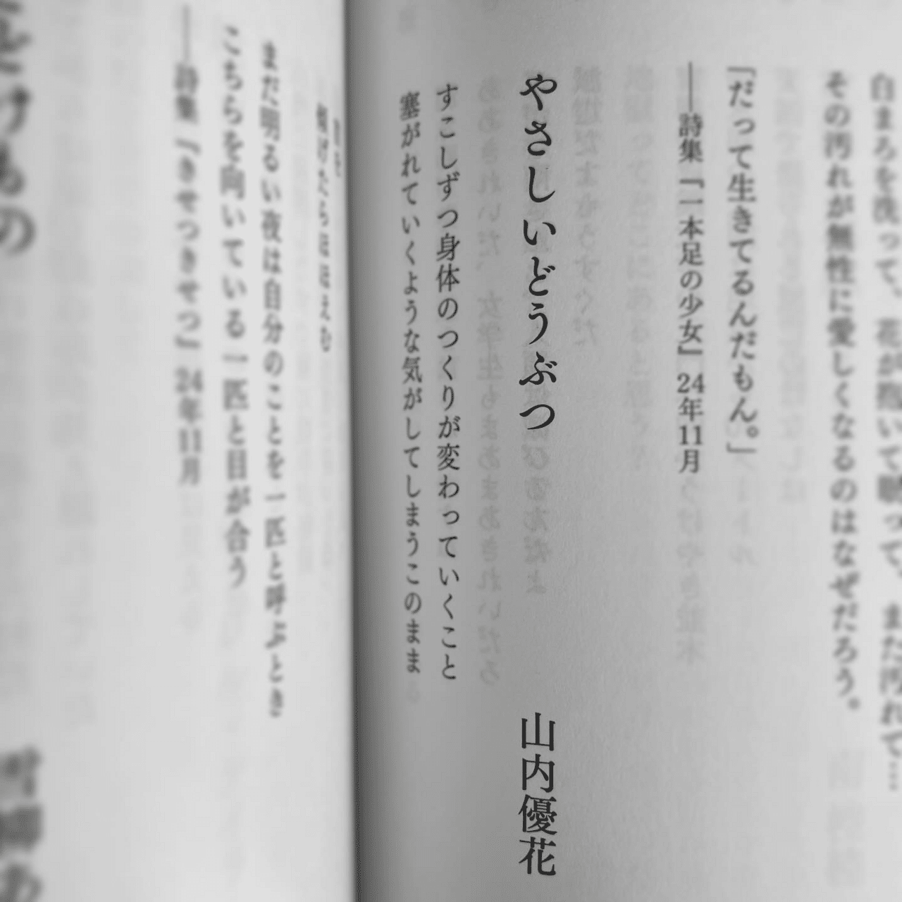 お知らせ】『現代詩手帖』2025年12月号の「2025年代表詩選」に詩が掲載
