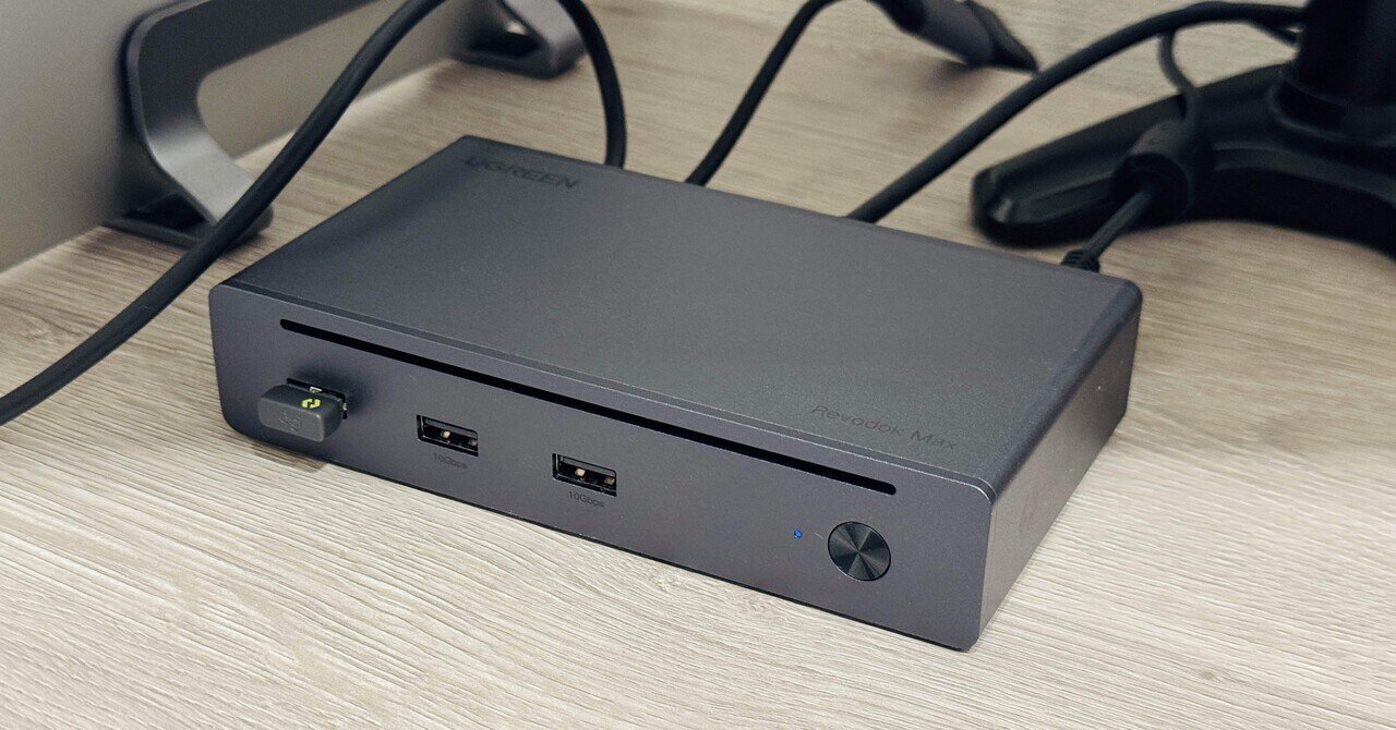 複数MacBookとデュアルモニターをケーブル1本で切り替えられる