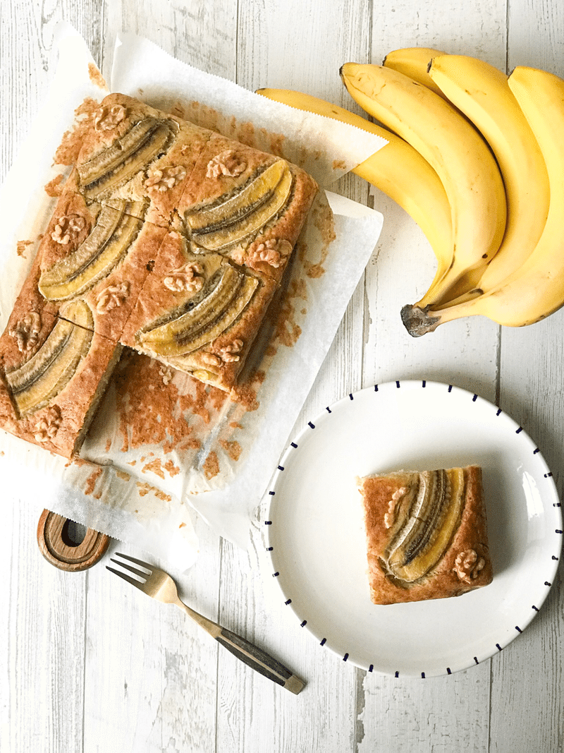 おうちでbanana Square Cake K Baking Lab Note
