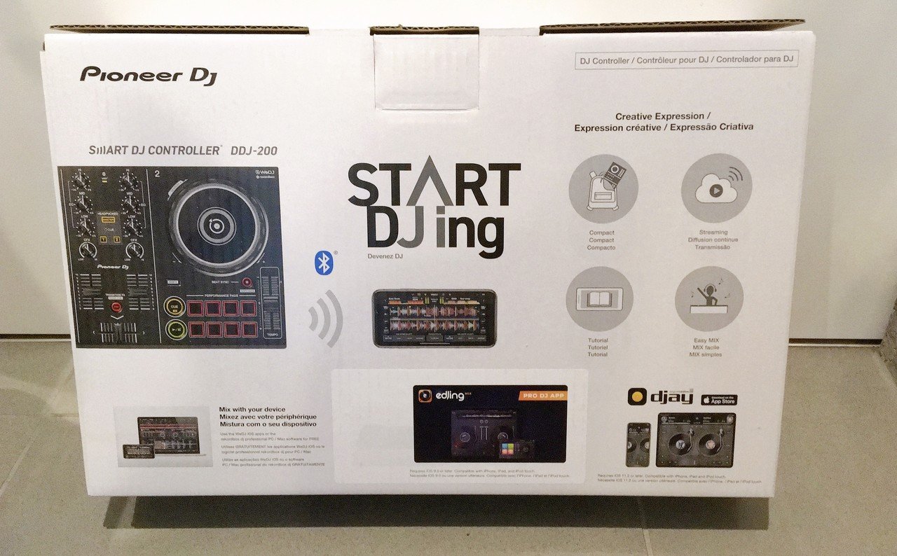 おうちで気軽にDJ 【DDJ-200】レビュー -DJ初心者にもオススメ おうちで気軽にDJ 【DDJ-200】レビュー -DJ初心者にもオススメ