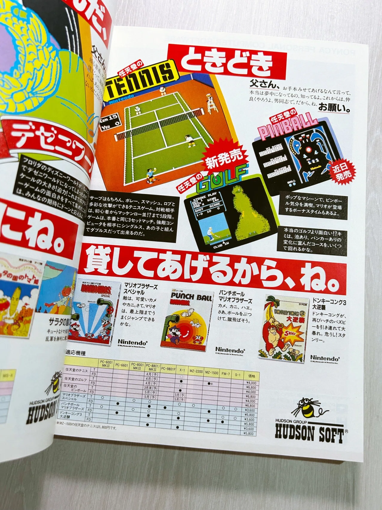 年鑑広告キャンペーン 1985 あの頃の雑誌広告を鑑賞しよう～『ログイン』1985年5月号 編｜ARK