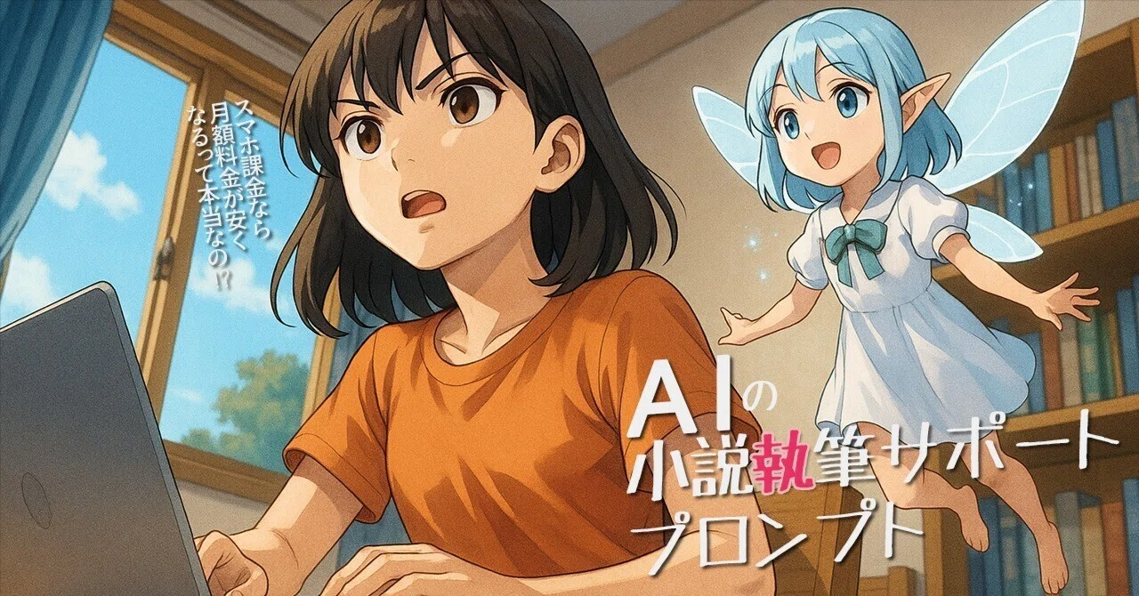 AIの小説執筆サポート用プロンプト 2025年12月版 (ChatGPT5.1 / Gemini