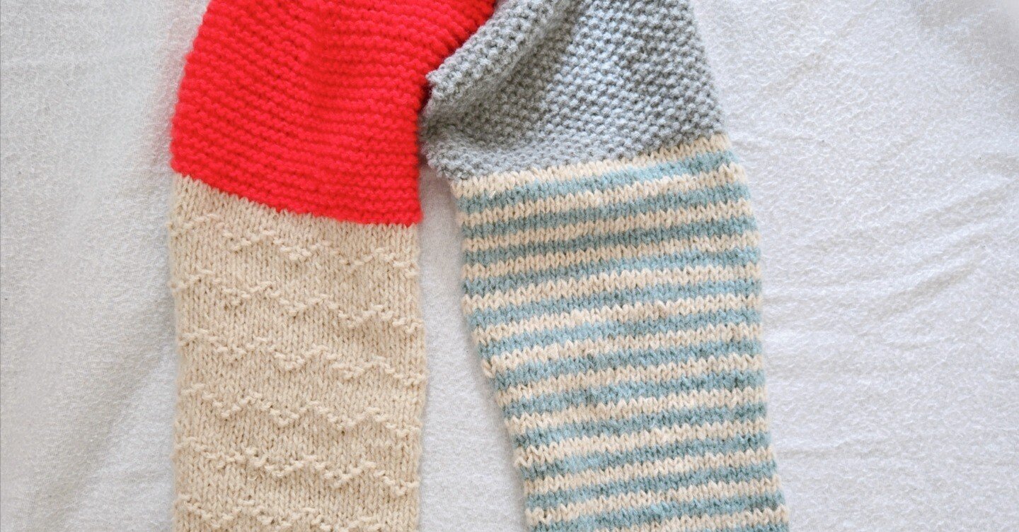 は*ん様 赤いマフラー かぎ針編み リブ編み 赤モヘアかぎ針編み