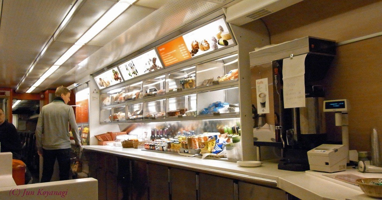 食堂車 スウェーデンX2000《13》外出自粛でも旅の気分｜小柳淳