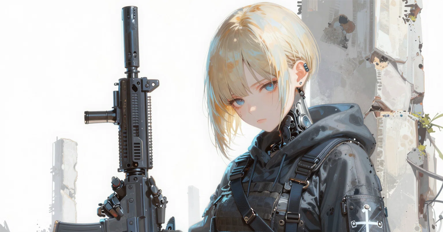 AI Illustration] Trying out z-image as an upscaler｜つみき