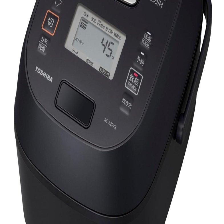 東芝 炊飯器 RC-6ZPXR】一人暮らしに最適な3.5合圧力IH炊飯器！大火力