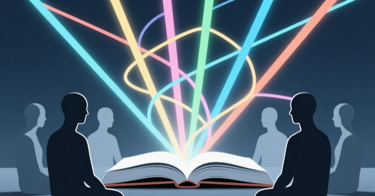 Discussing is deeper than reading alone. The 