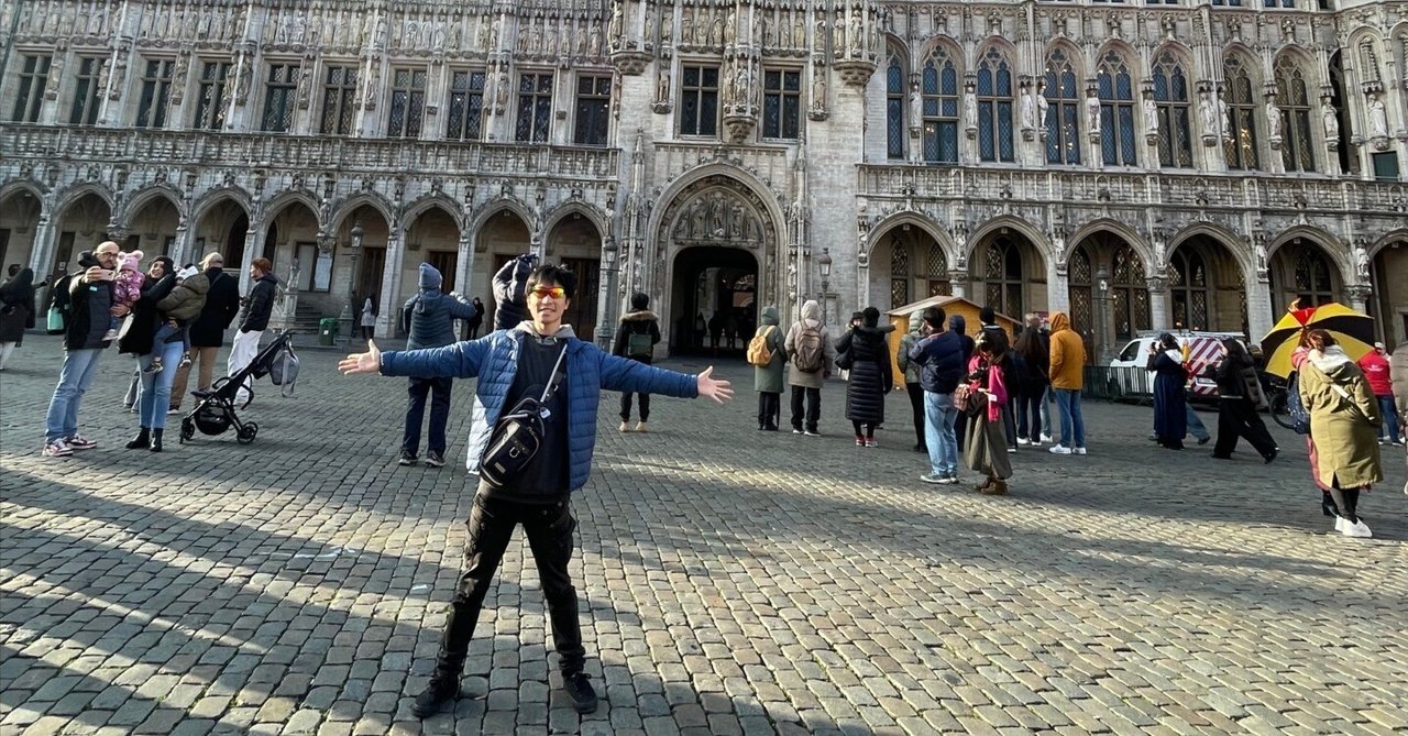 初上陸！🇧🇪ベルギー・ブリュッセル観光編〜前編〜｜Haruki