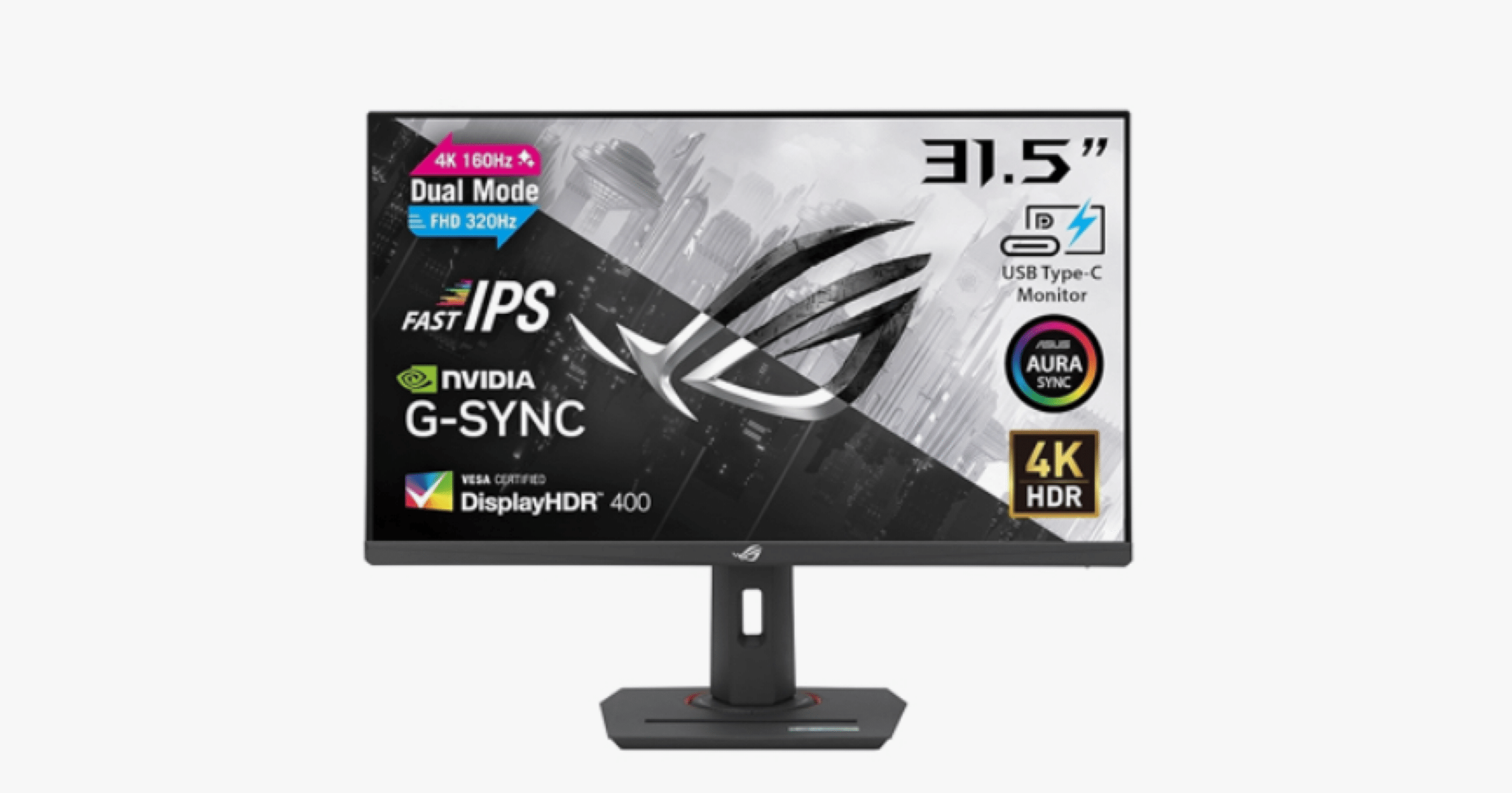 ASUS ゲーミングモニターROG Strix XG32UCG（31.5インチ / 4K・160Hz