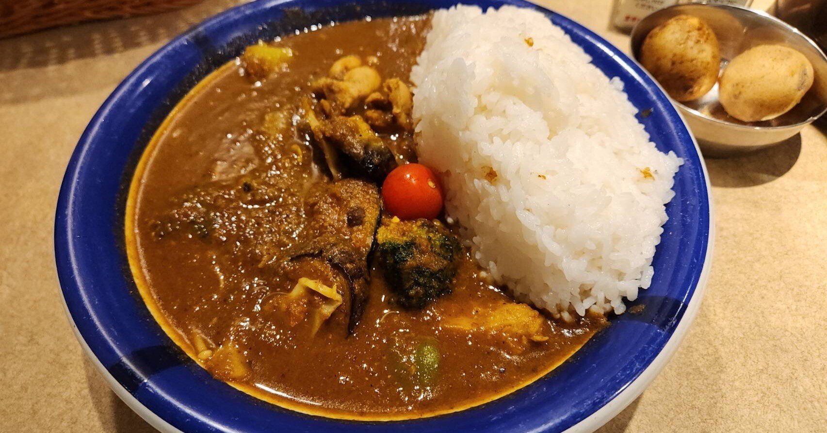 28.神田駿河台下エチオピアのチキン野菜カレー｜マサラおじさん