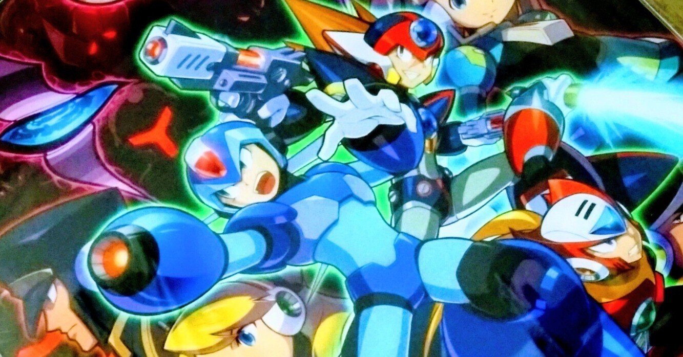 ロックマンXAC特典アクリルアートを手に入れた話｜えびまよ