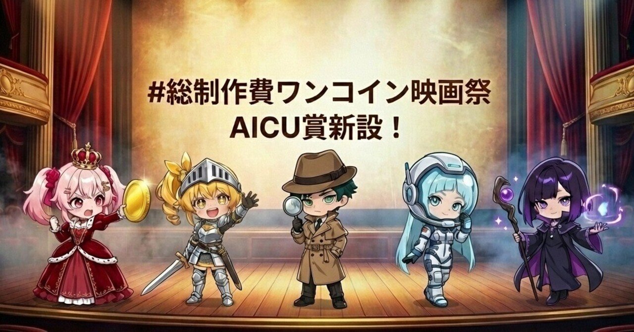 Cover Image for The Excitement of the One-Coin Movie Festival! AICU Collaboration Project to Challenge 'Cheap Movies'!