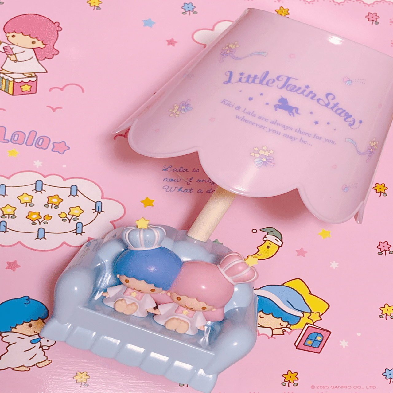 キキララくじ、SPINNS、ルームライト｜Momo