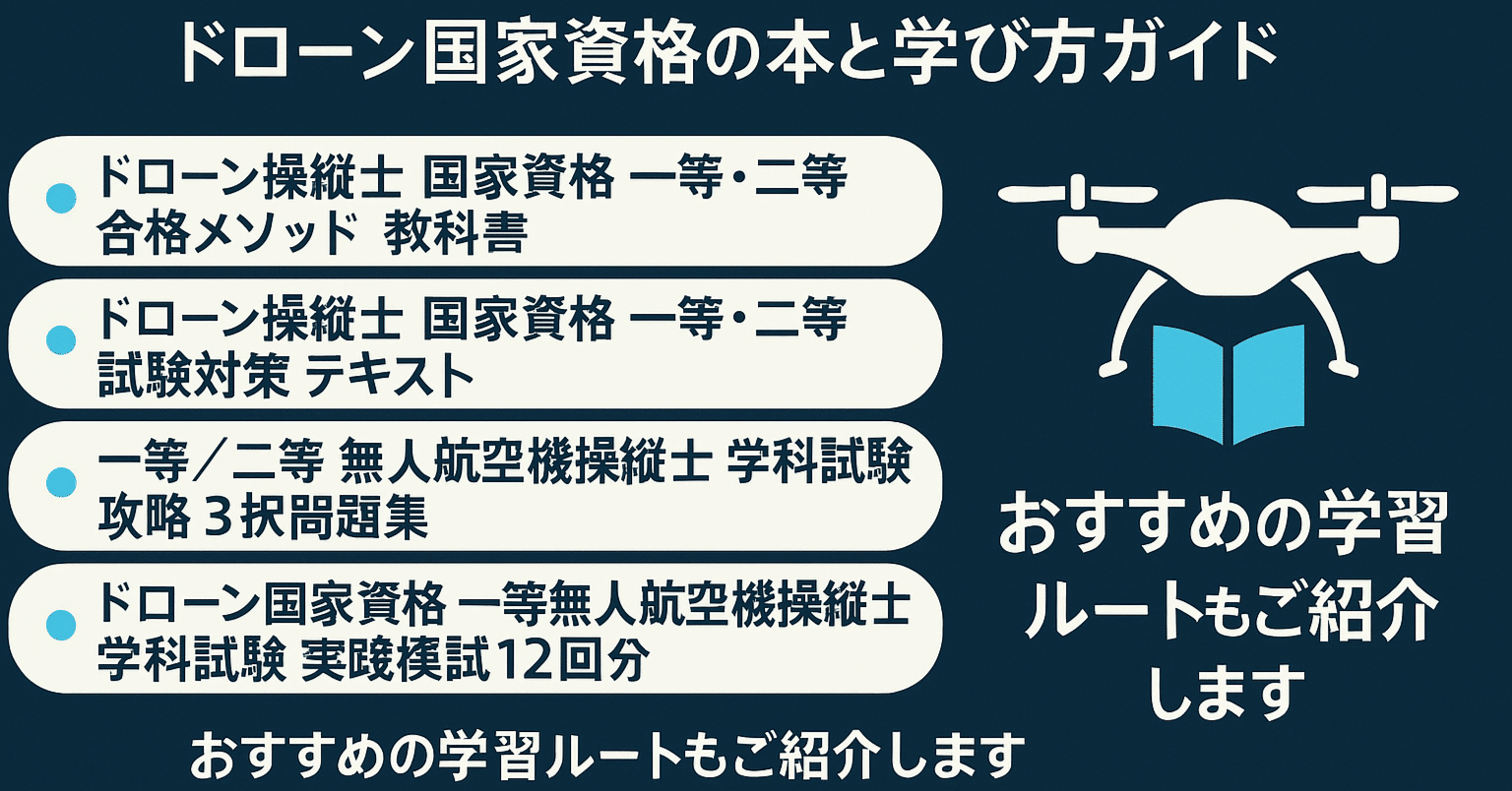 xから来てくださった皆さまへ――ドローン国家資格の本と学び方ガイド