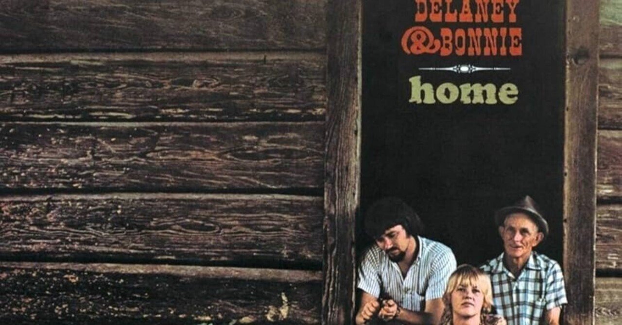 DELANEY & BONNIE- 米Stax LP原盤 Delaney & Bonnie / Home 1969 stax records ｜富﨑 啓之朗 トミサキ