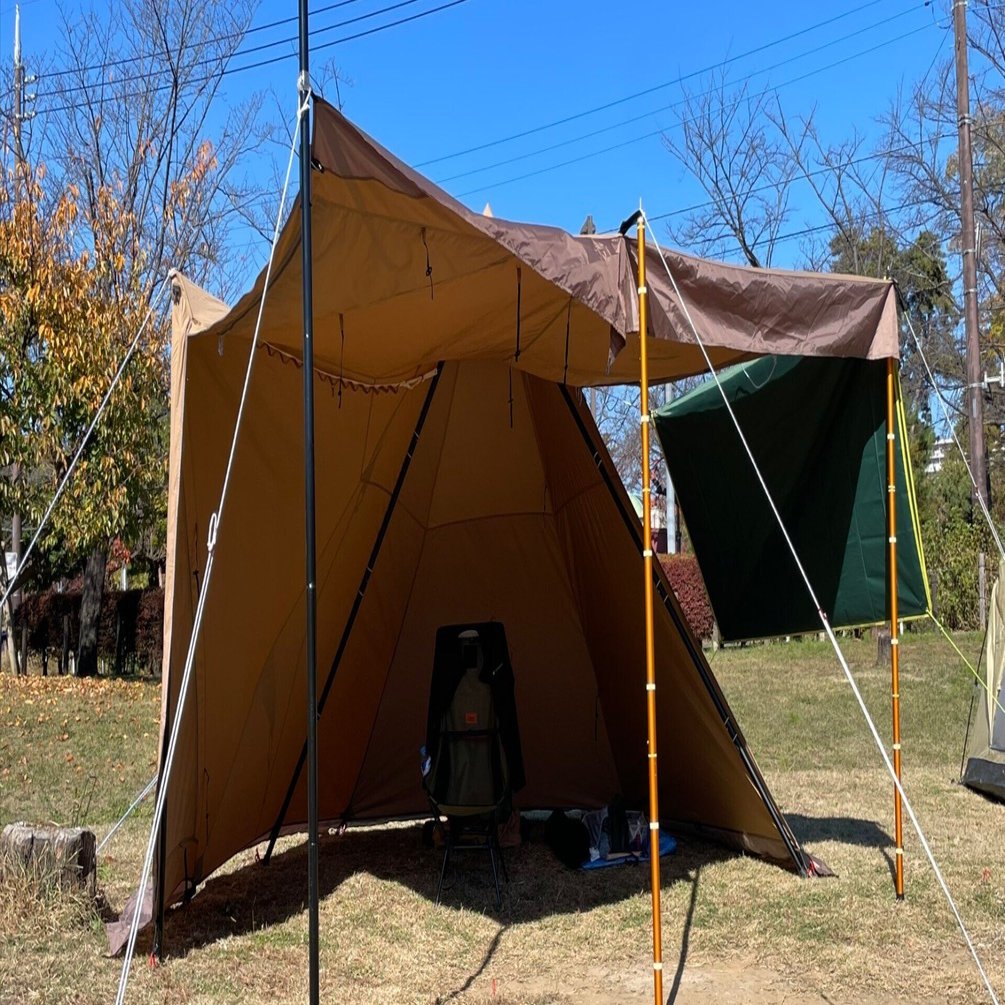 3.1回目のキャンプ：サーカスTCコンフォートソロ（雨撤収のあとの乾燥