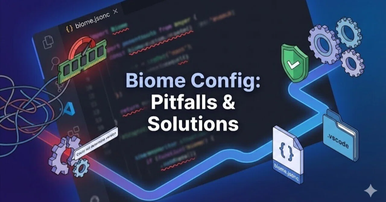 Biome Code BiomeをWindowsのVS Codeで利用するまでのハマりポイント|谷口