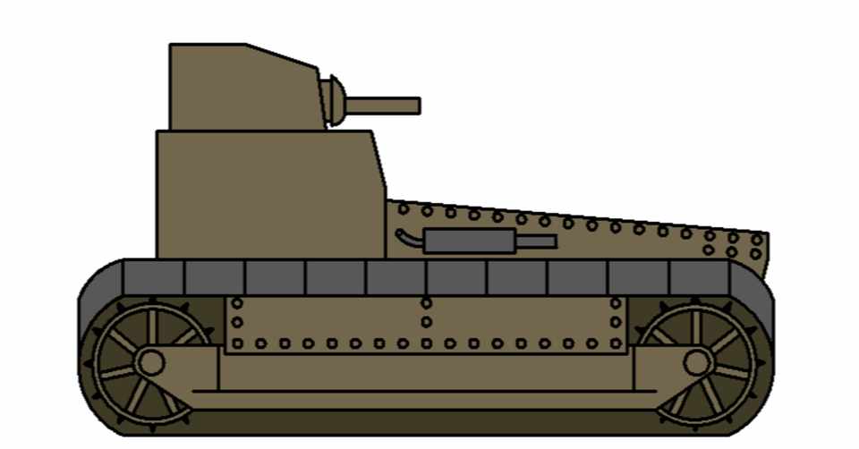 T1軽戦車 フリー素材 クロスティア Note