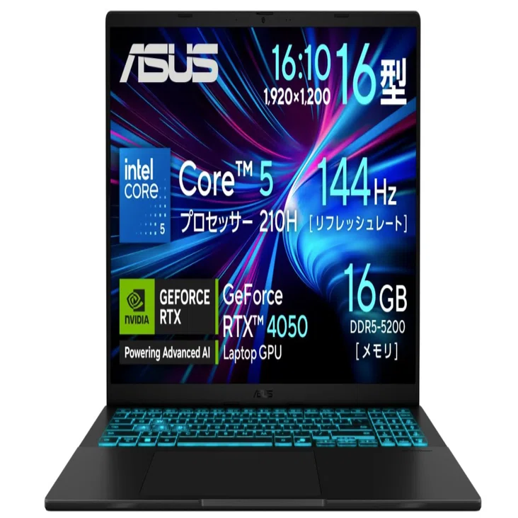 ASUS ゲーミングノートPC V3607VU徹底解説｜AI時代のクリエイター