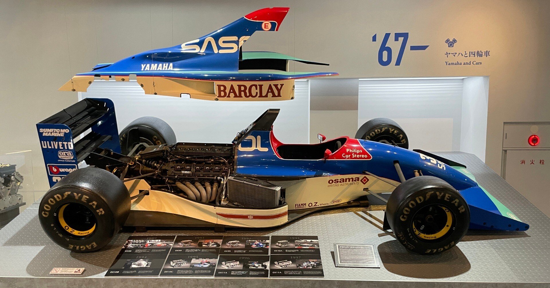 理想と現実のギャップ【ジョーダン192：V12エンジン】 ヤマハ