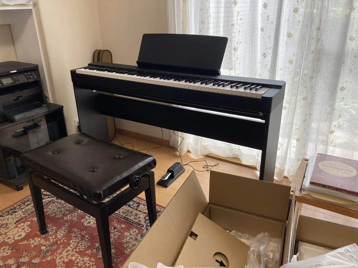 バロック時代の数字付き低音を弾きながら歌ってみたいがために電子ピアノを購入してしまいました Akkyo 上野晃代