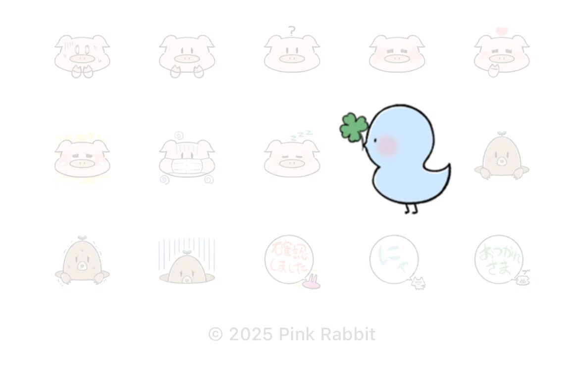 LINE Stickers & Emojis] Introducing my original characters