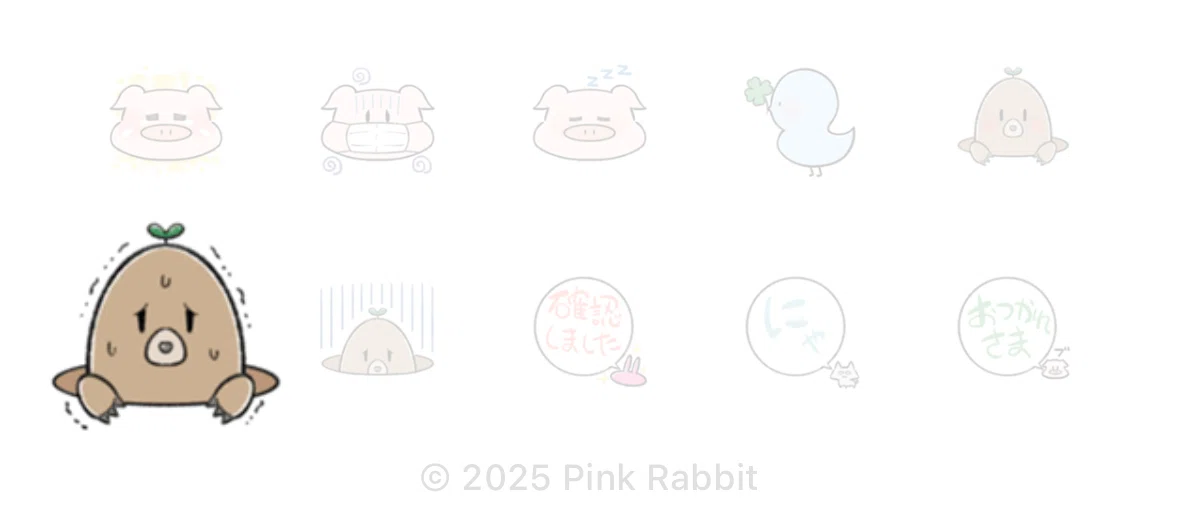 LINE Stickers & Emojis] Introducing my original characters