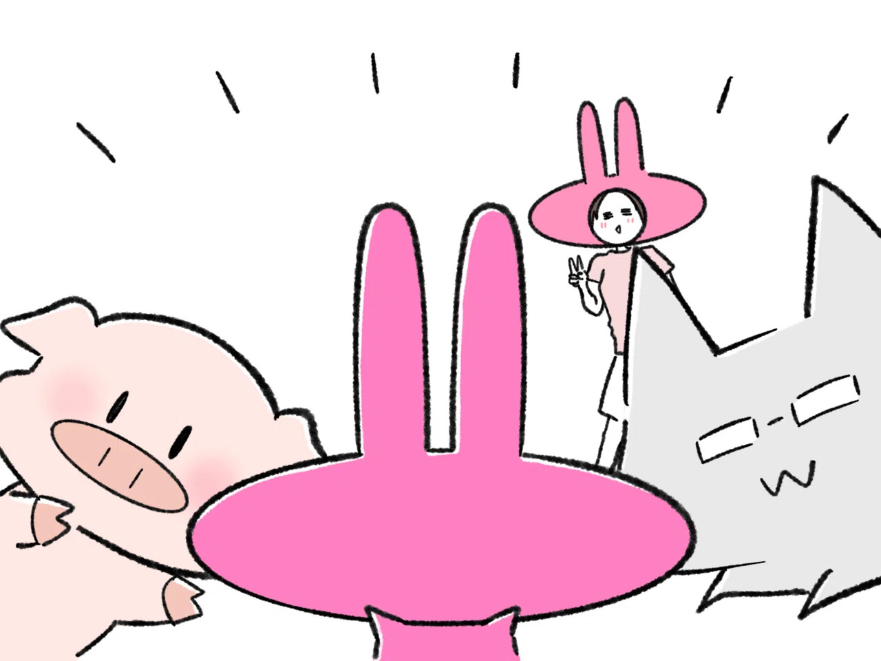 LINE Stickers & Emojis] Introducing my original characters