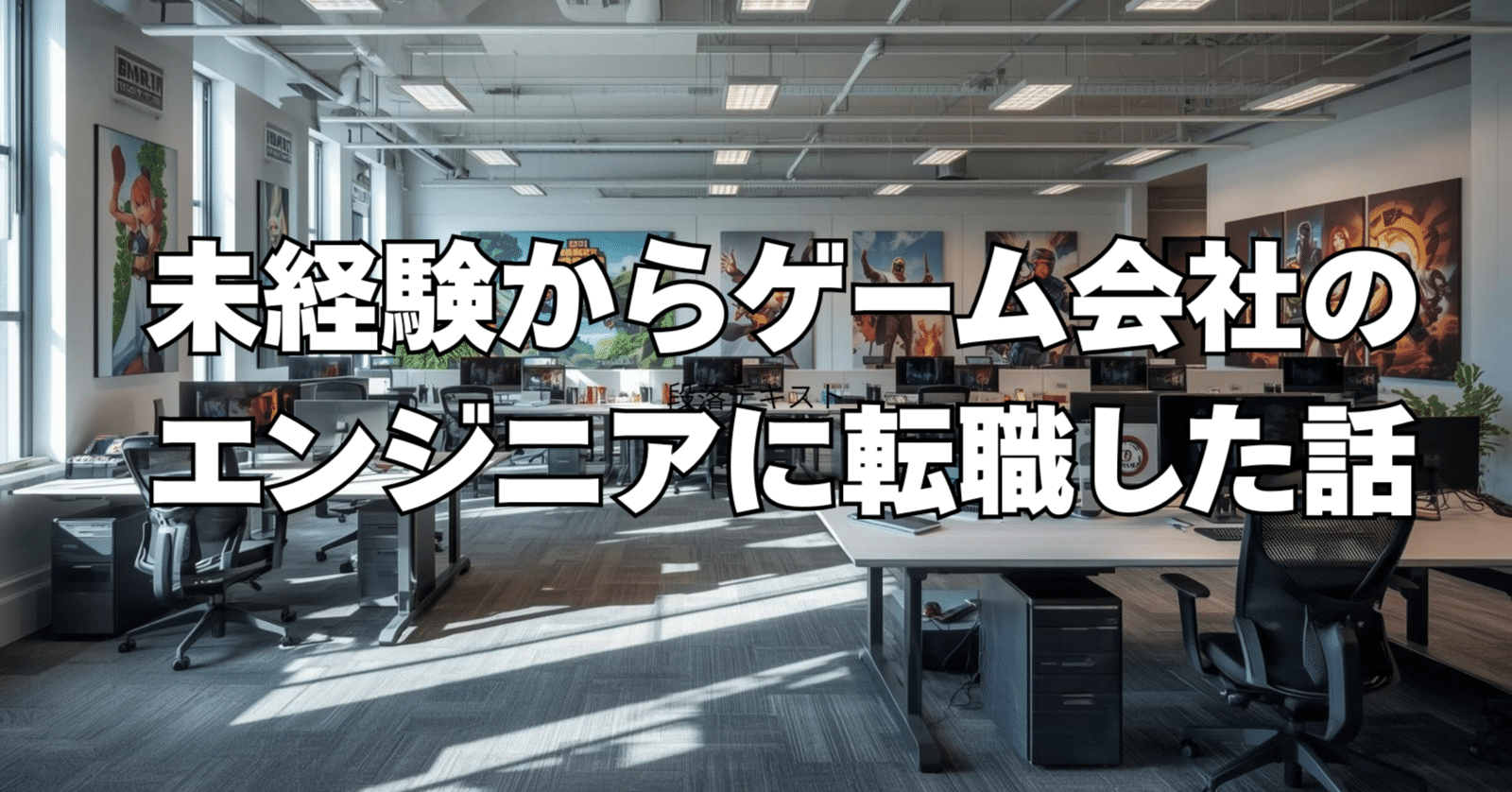 未経験からゲーム会社のエンジニア(プログラマー)に転職した話【ガチ体験談】｜こうた