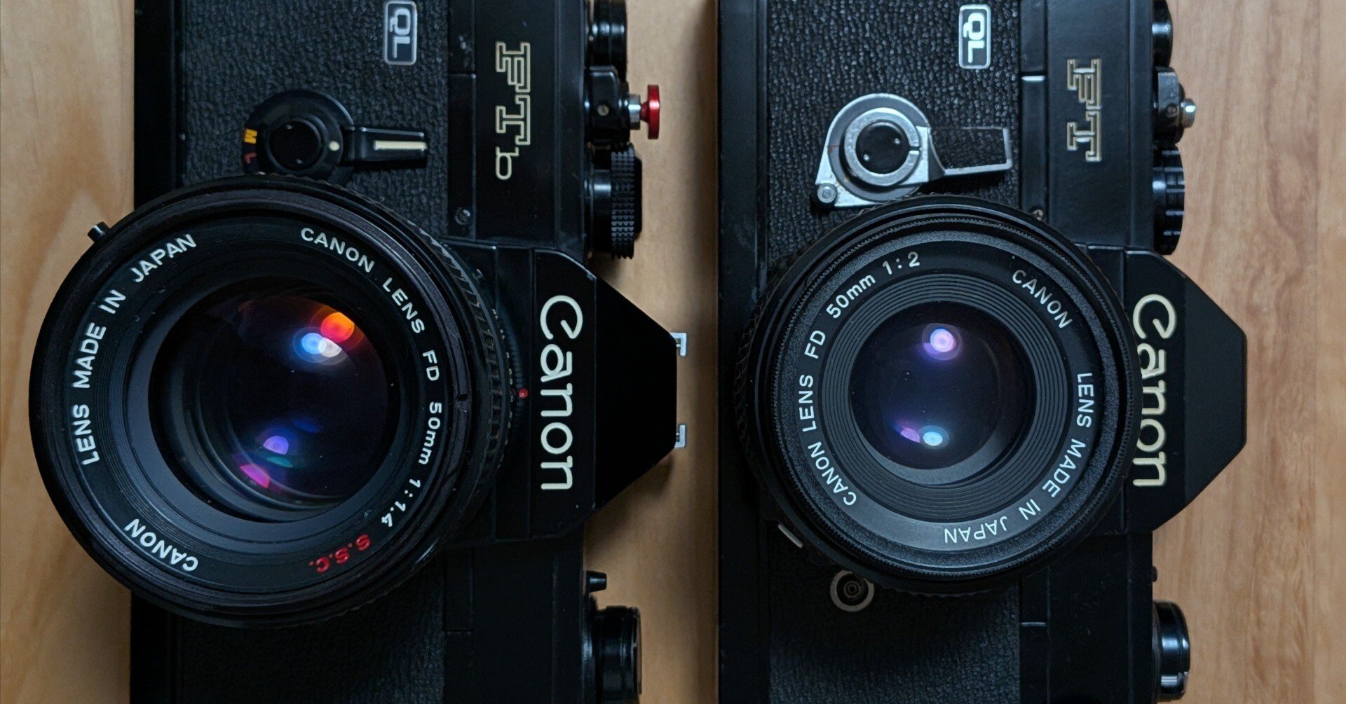 フィルムカメラ Canon FTb & FD 50mm 1.4 フィルムカメラ CANON FTb + FD 50mm F1.4 S.C.C. ついに沼へ入水