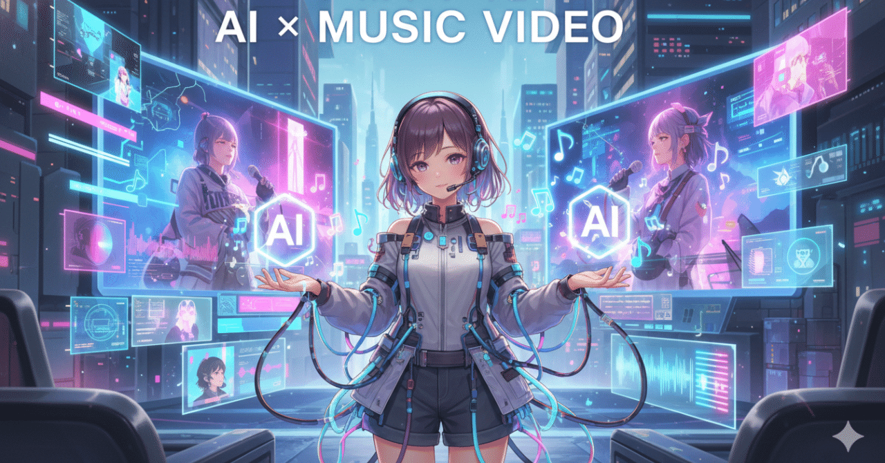 AIが変えるミュージックビデオ（MV）の未来｜AI革命児