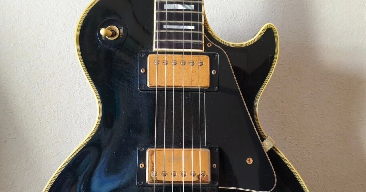 楽器紹介 第4弾 Gibson レスポールカスタム｜おつまみ ギター