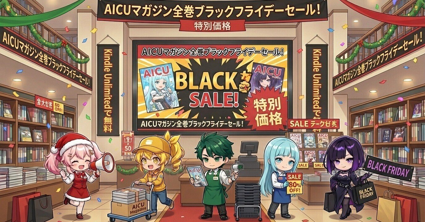 Cover Image for AICU Magazine 2025 Black Friday Mega Sale!