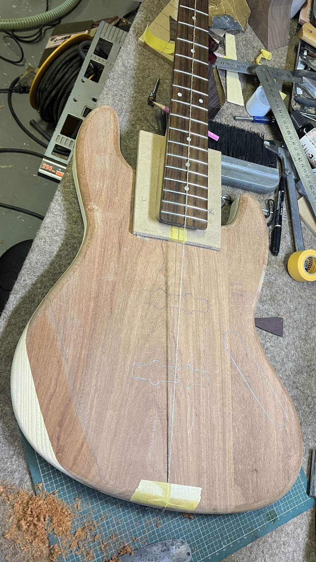 ジャンクギター遊び】Legend LJB-X mod.（続 安ベースはハイエンドの夢