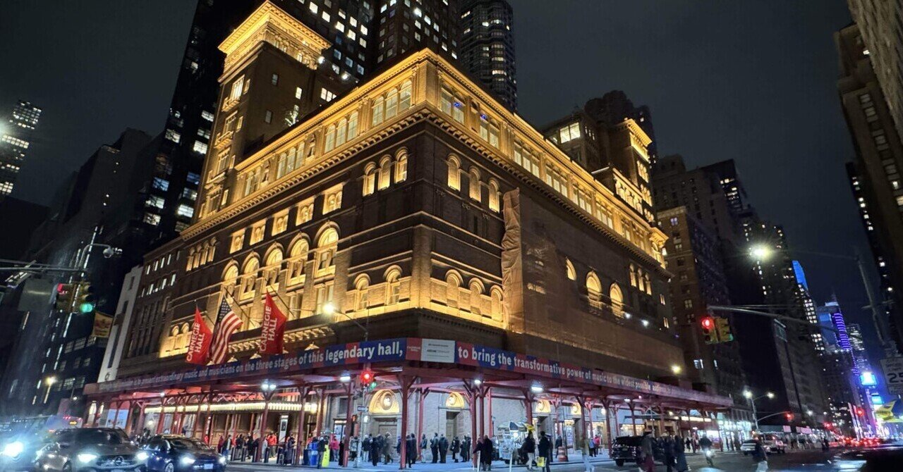 扉の向こうの夜――カーネギーホール｜Aki