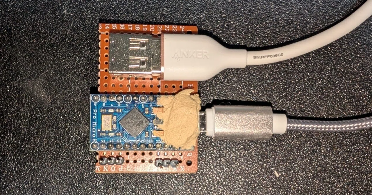 Current Settings (Arduino Pro Micro)｜okapi_kun