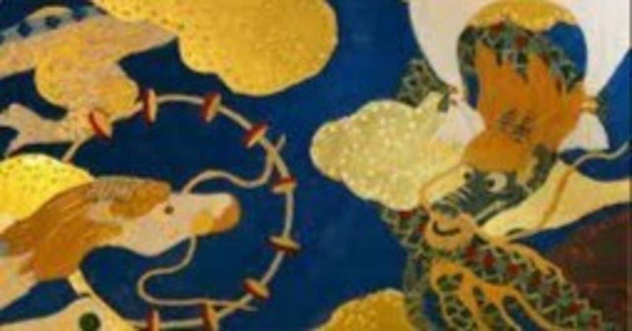 一新塾OGの橋本弥生さん（九鬼ヤヨイ）の日本画の個展に行ってまいり