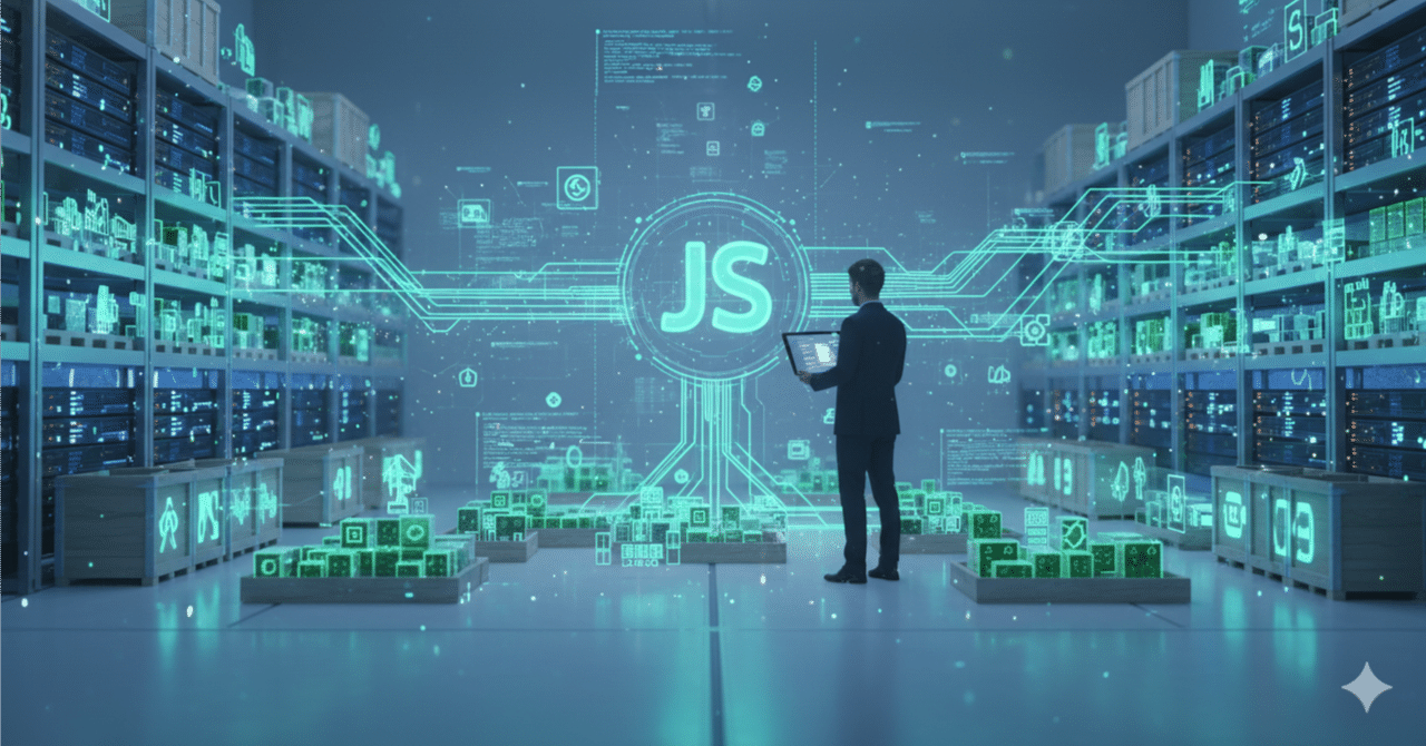 JavaScriptエコシステム_部品倉庫としての未来_2024-2025 AI記事｜ひなたふぐ