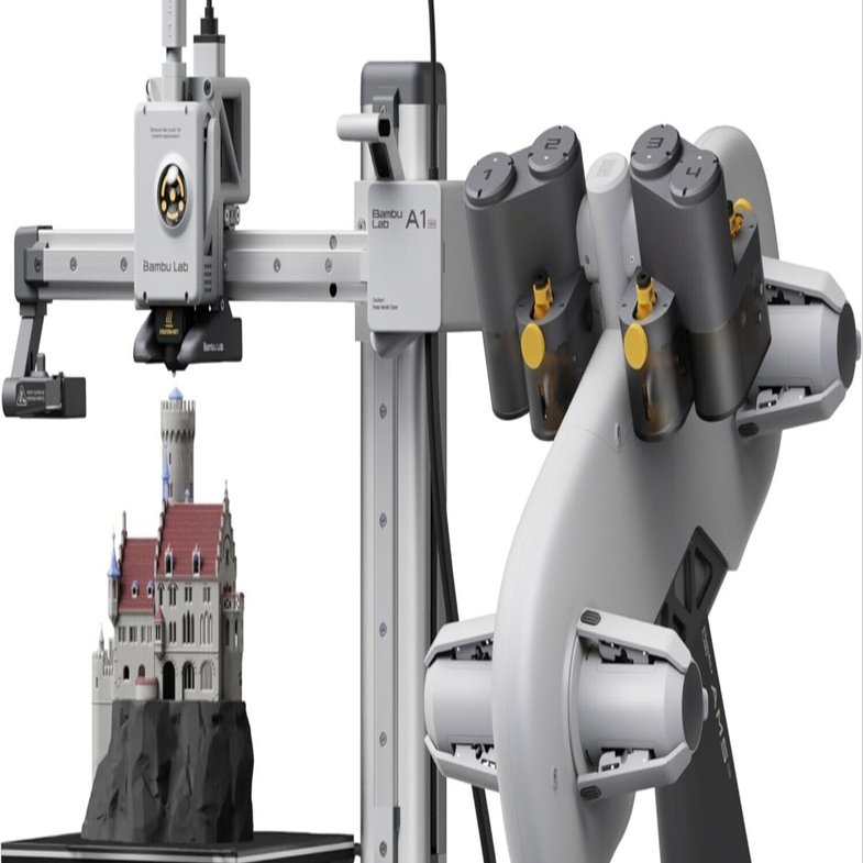 Bambu Lab A1 mini Combo レビュー｜500mm/s高速・多色造形・全自動
