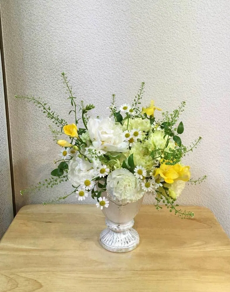 花の手順書 ペンペン草のアレンジ 花と日々 Yas Note
