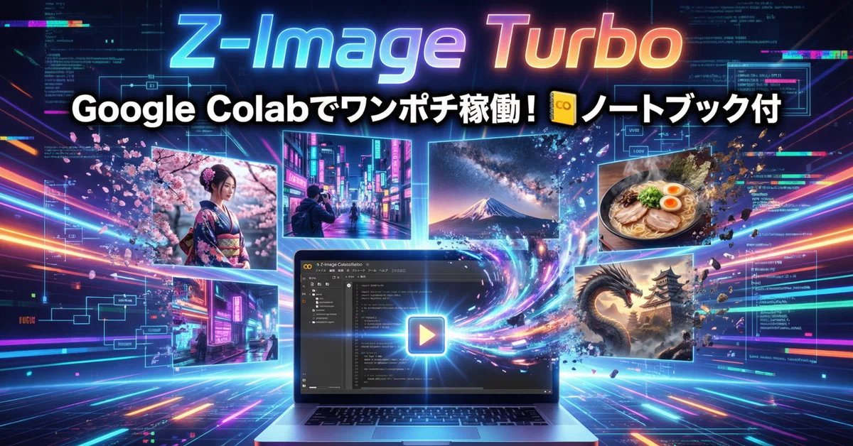 Running Fast Image Latest Image Generation AI: Run Z-Image Turbo on Google Colab with One ...