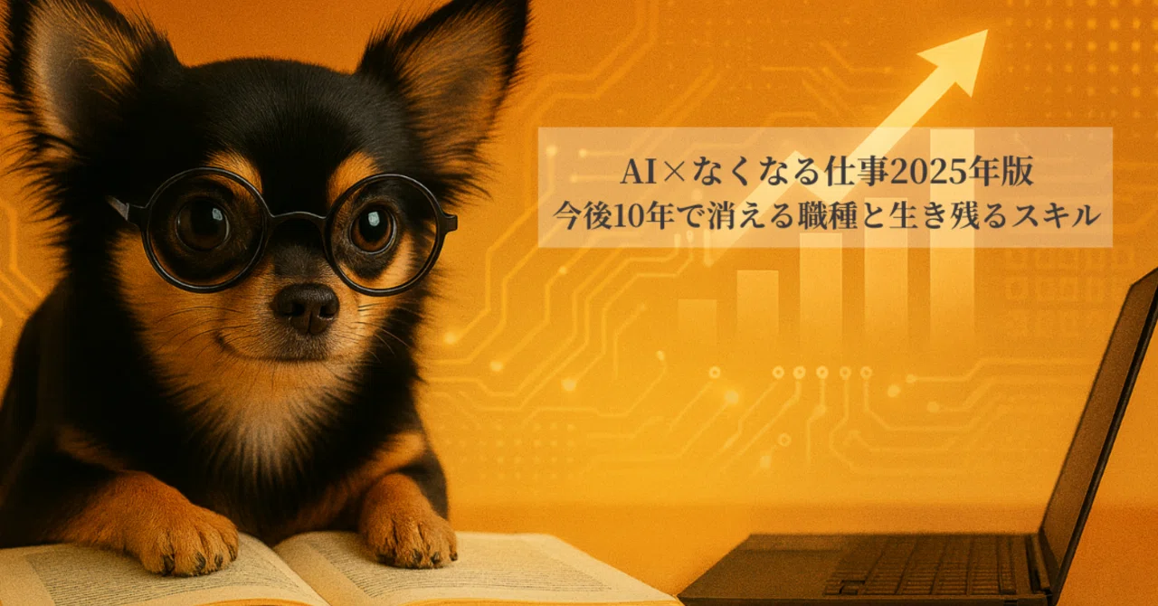 AI×なくなる仕事2025年版|今後10年で消える職種と生き残るスキル|k