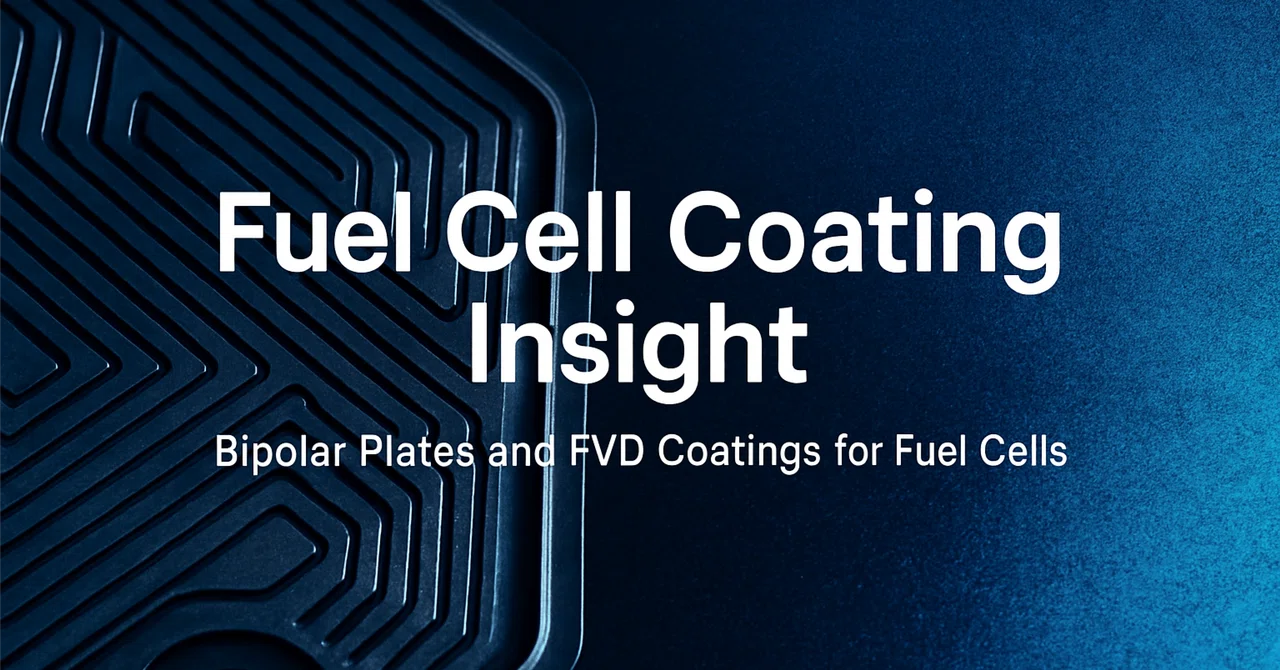 Fuel Cell Coating Insight 始めます｜燃料電池バイポーラープレート × PVDコーティングの専門ブログ