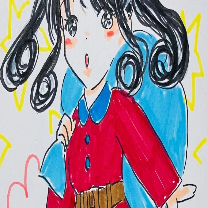 【原画】創作イラスト　2025年Xmas絵 Spiral Xmas Market 2025 | What's On | スパイラル SPIRAL