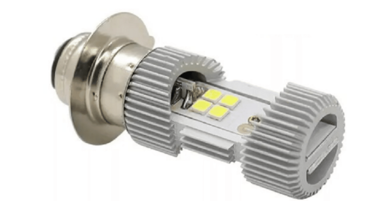 ジャイロX専用】PH7 LEDヘッドライトバルブ｜雨の日も明るい純白6000K